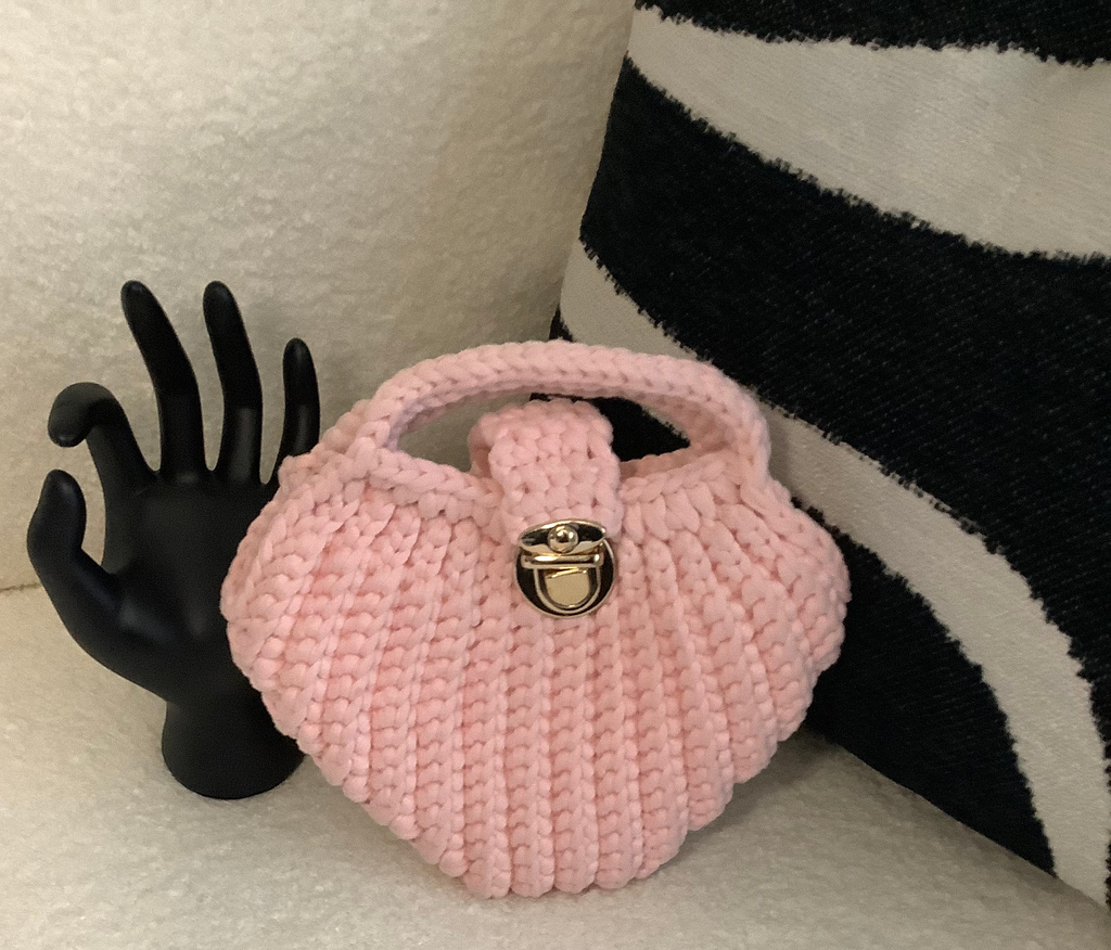 Chunky Crochet Mini Handbag