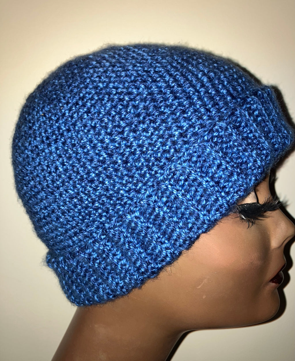 Ridged Brim Beanie