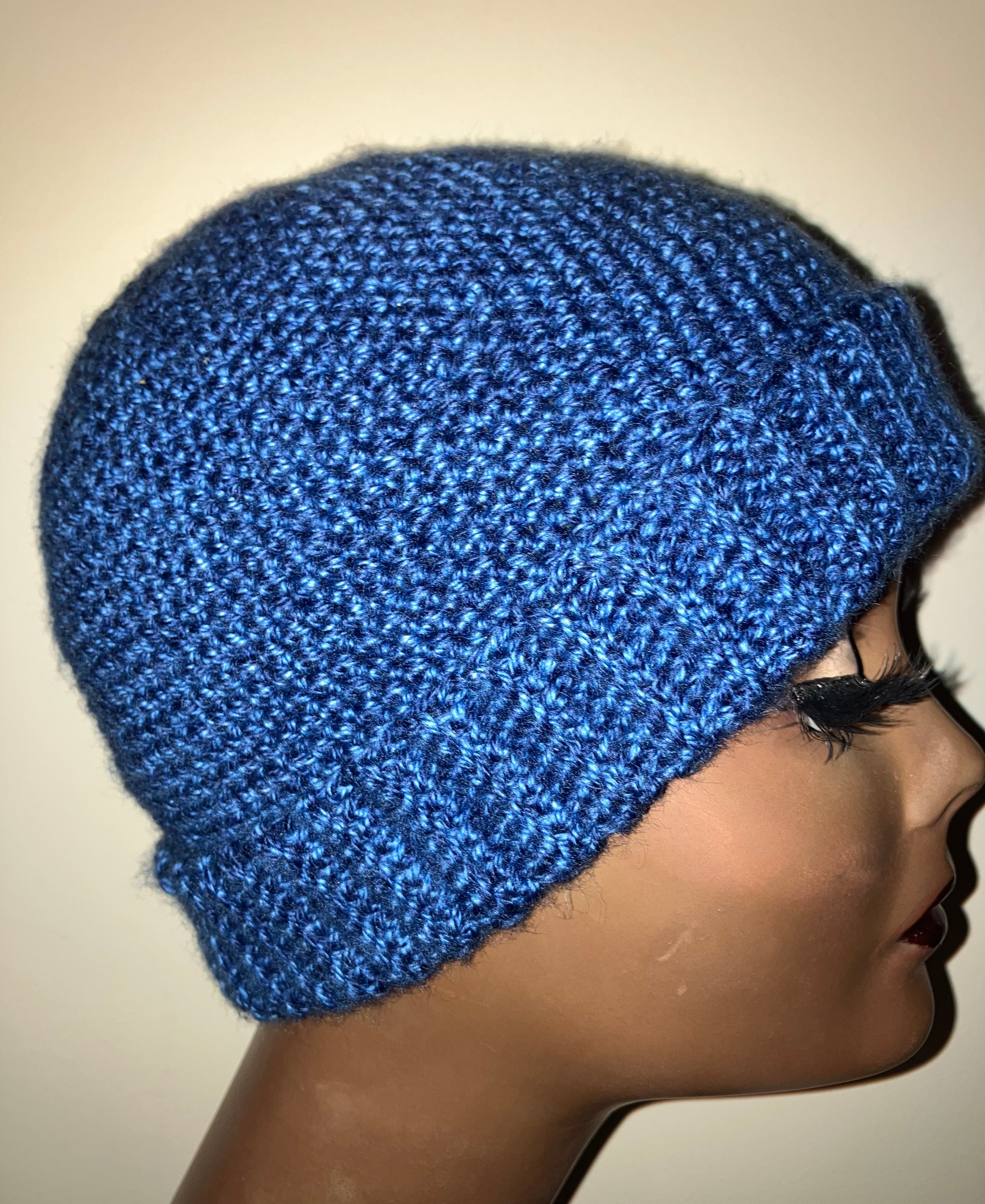 Ridged Brim Beanie