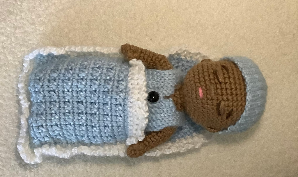 Sugar Baby Miniature Plush w/blanket
