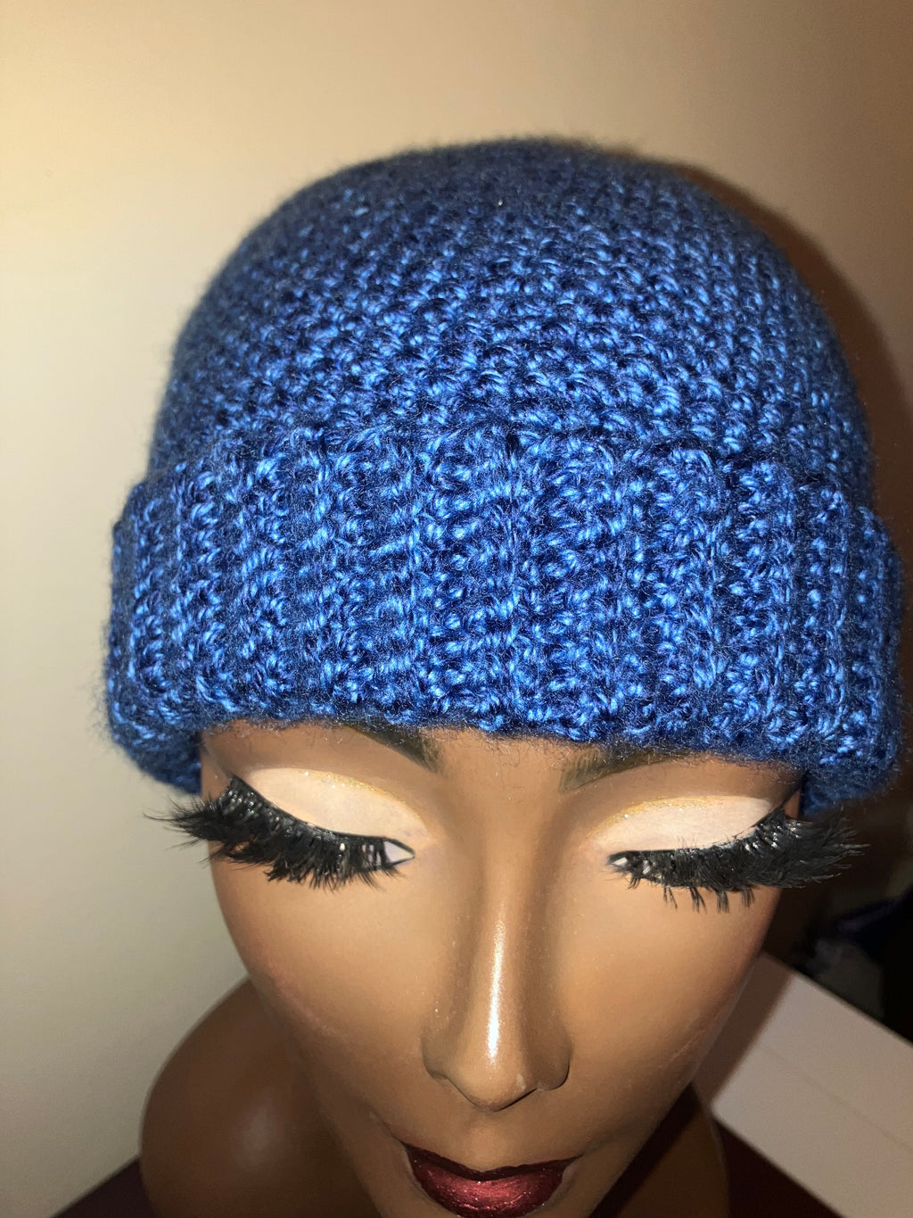 Ridged Brim Beanie