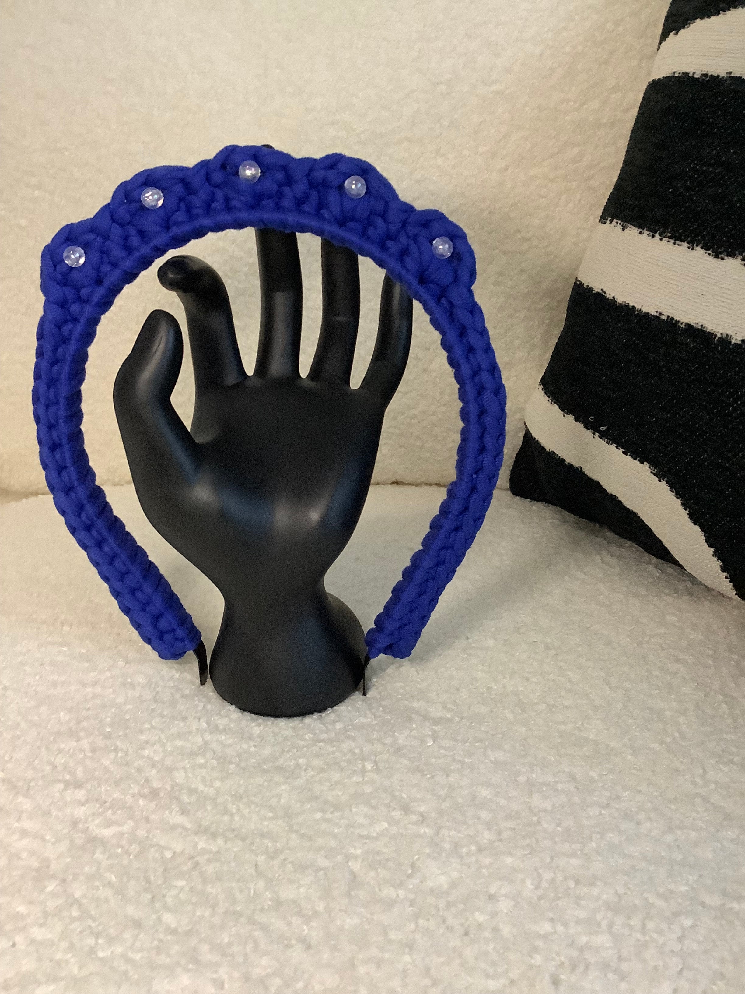 Handcrafted Royal Blue Headband
